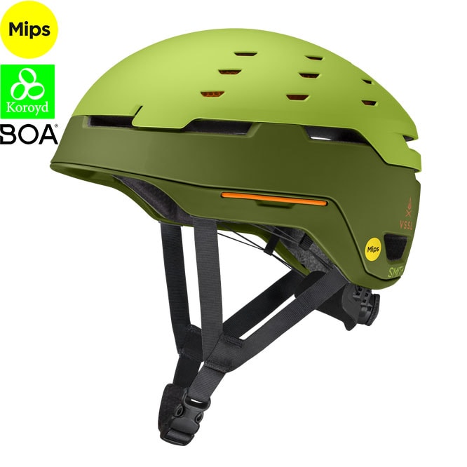 Snowboard Helmet Smith Summit Mips matte algae/olive vssl