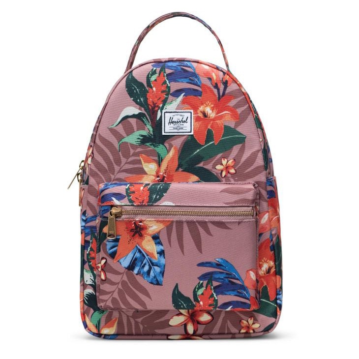 Backpack Herschel Nova Small summer floral rose ash Snowboard Zezula