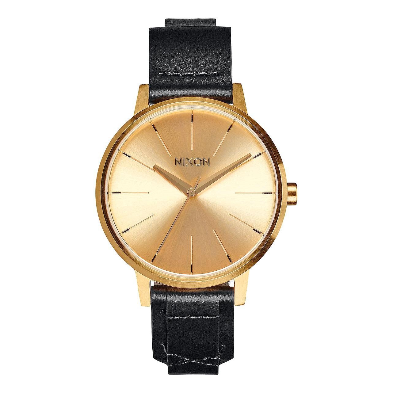 nixon kensington leather watch