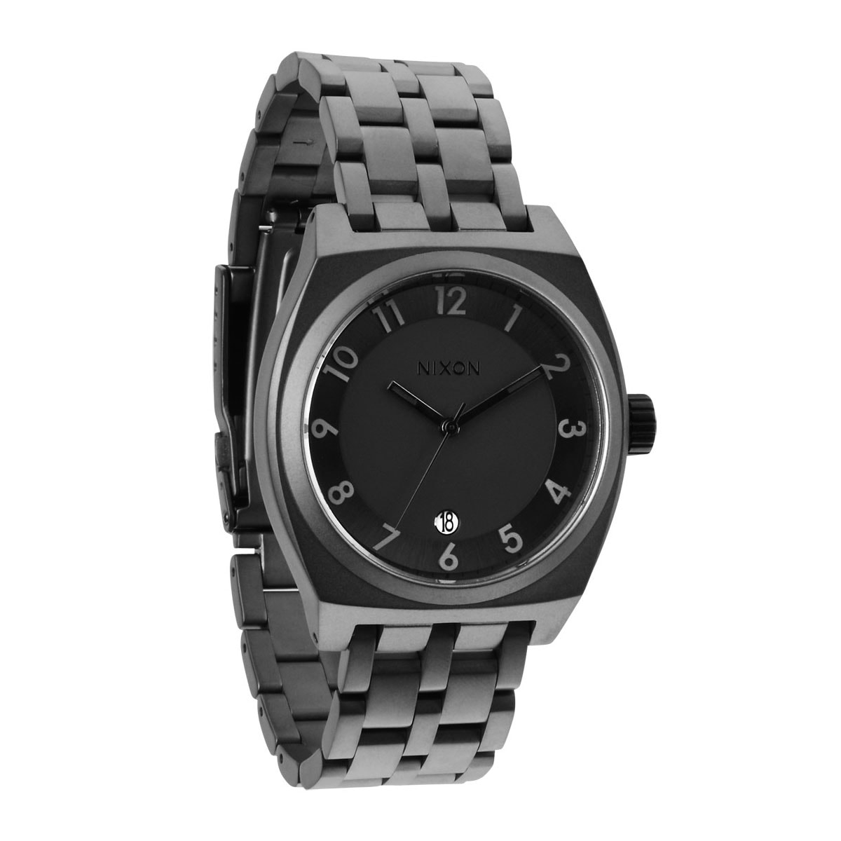 Watch Nixon The Monopoly matte black/matte gunmetal | Snowboard Zezula