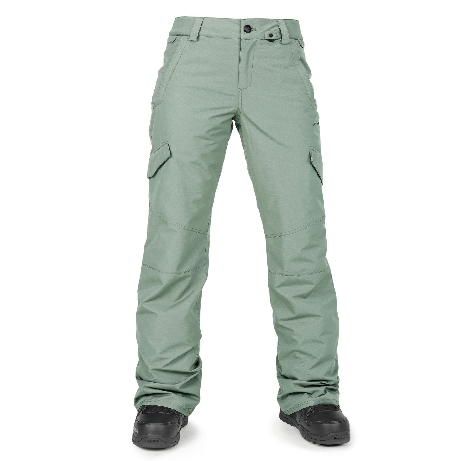 Snowboard Pants Volcom Wms Bridger Ins Pant lichen green