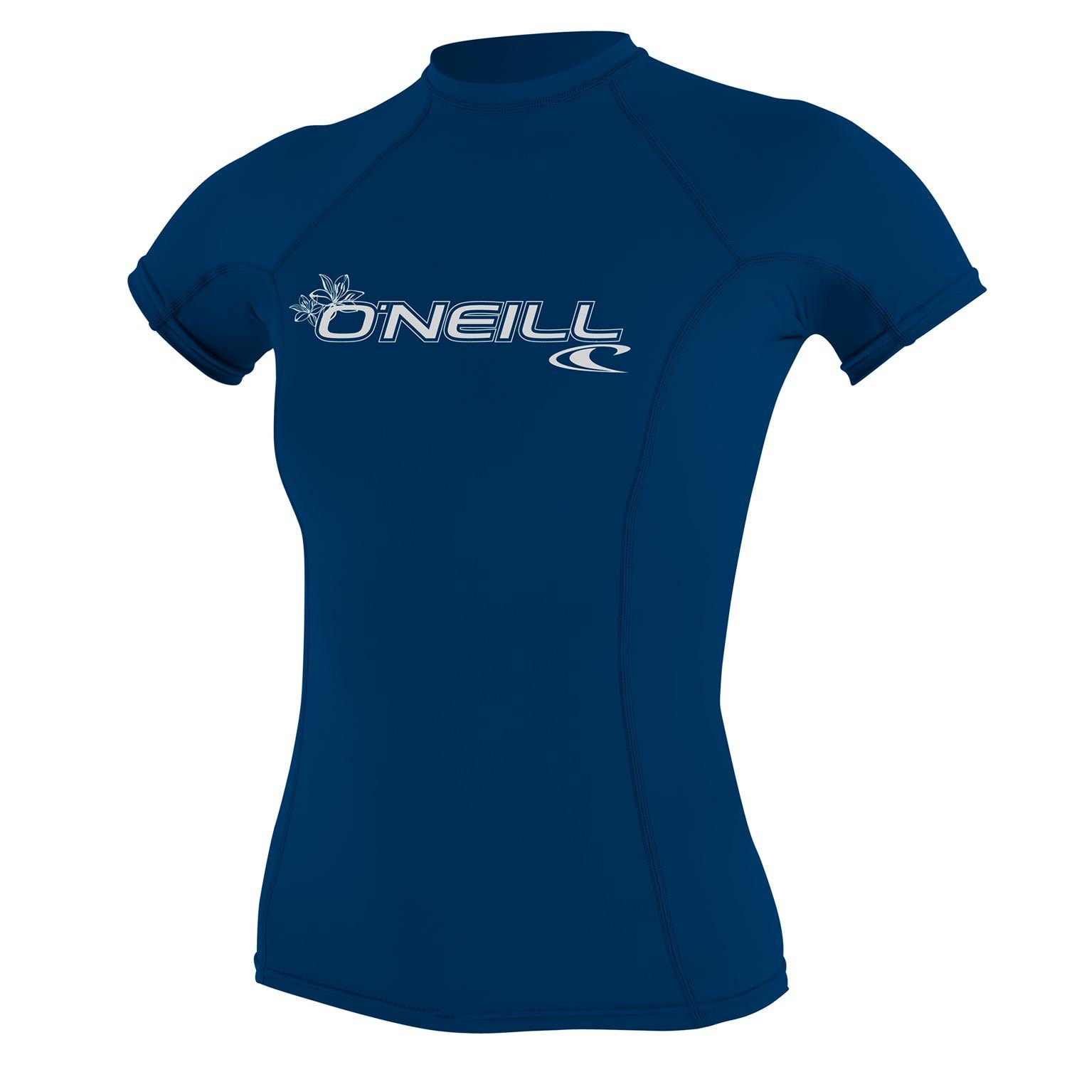 O'Neill Wetsuits dames Wms Basic Skins Rash Guard met korte mouwen O'Neill UV-zonbeschermingsset, zwart, M, M