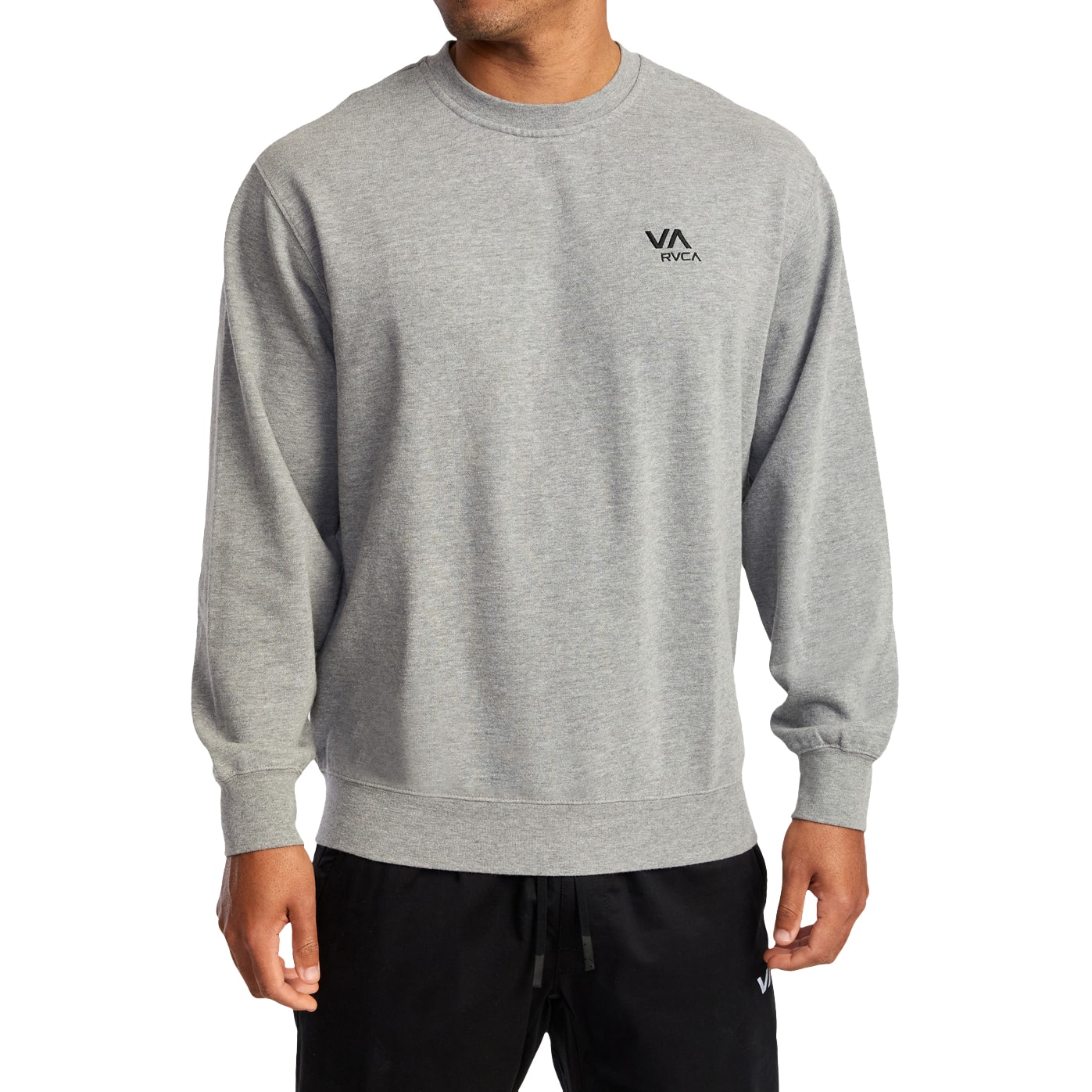 RVCA VA Essential Sweatshirt light marle L 23