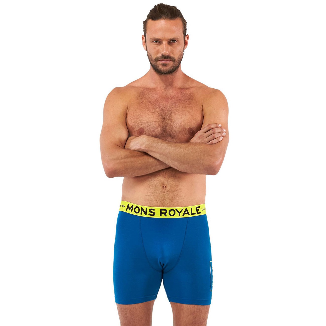 Mons Royale Hold'em Boxer oily blue | Snowboard Zezula