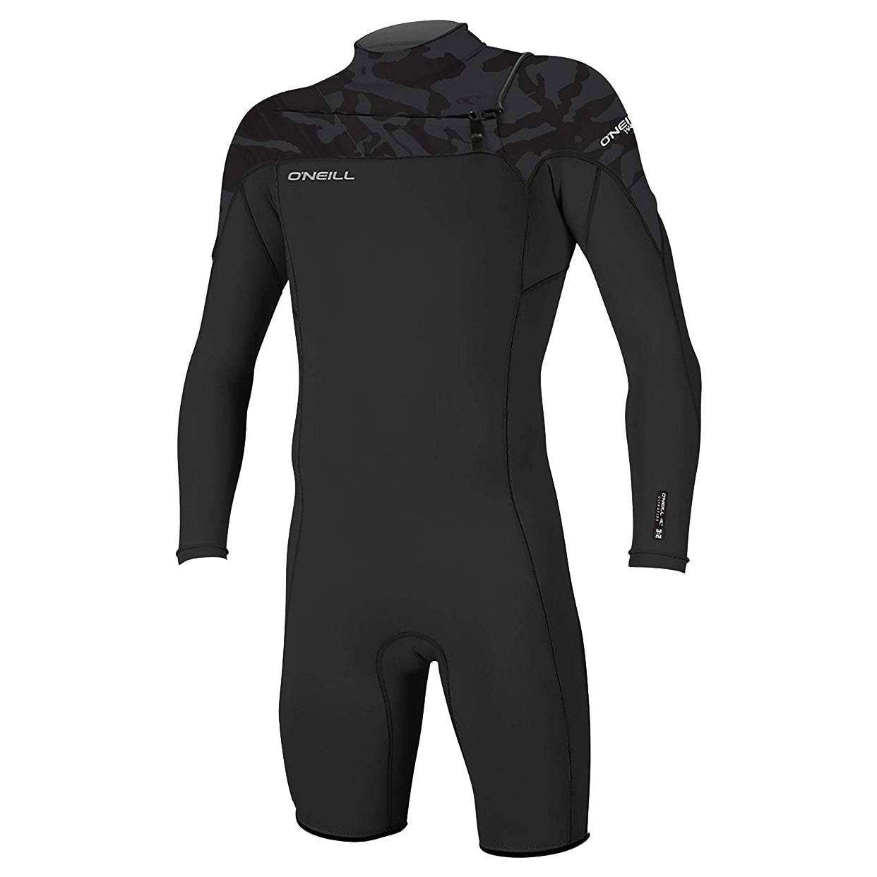 Wetsuit O Neill Hammer Cz 2mm L S Spring Black Black Jet Camo Snowboard Zezula