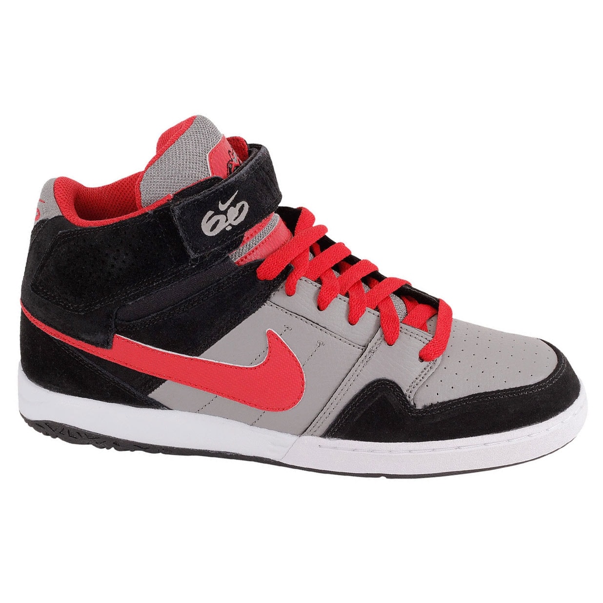 Aan gespannen Door Sneakers Nike 6.0 Zoom Mogan Mid 2 lt.charcoal/red | Snowboard Zezula