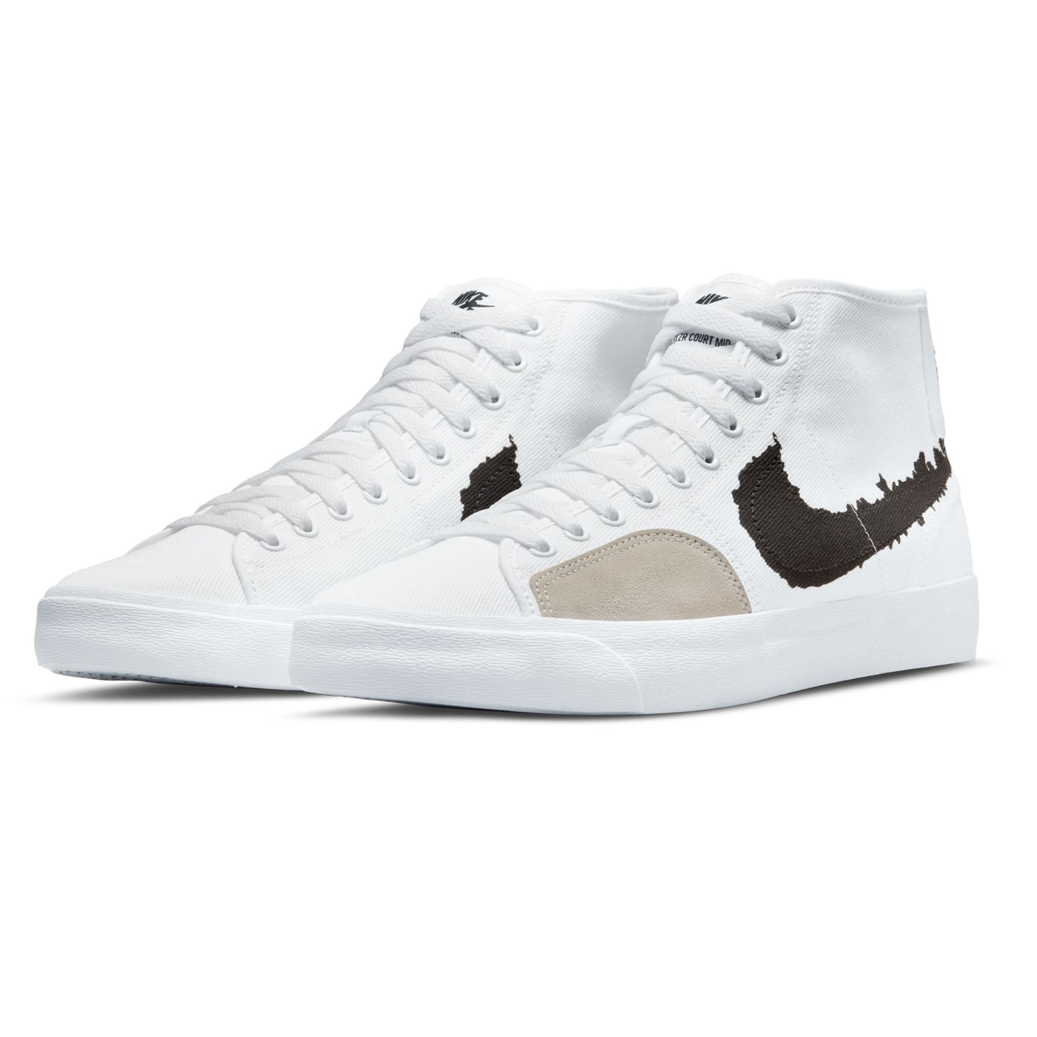 Nike SB Blazer Court Mid Premium white/black-white UK 9 (EUR 44) 22