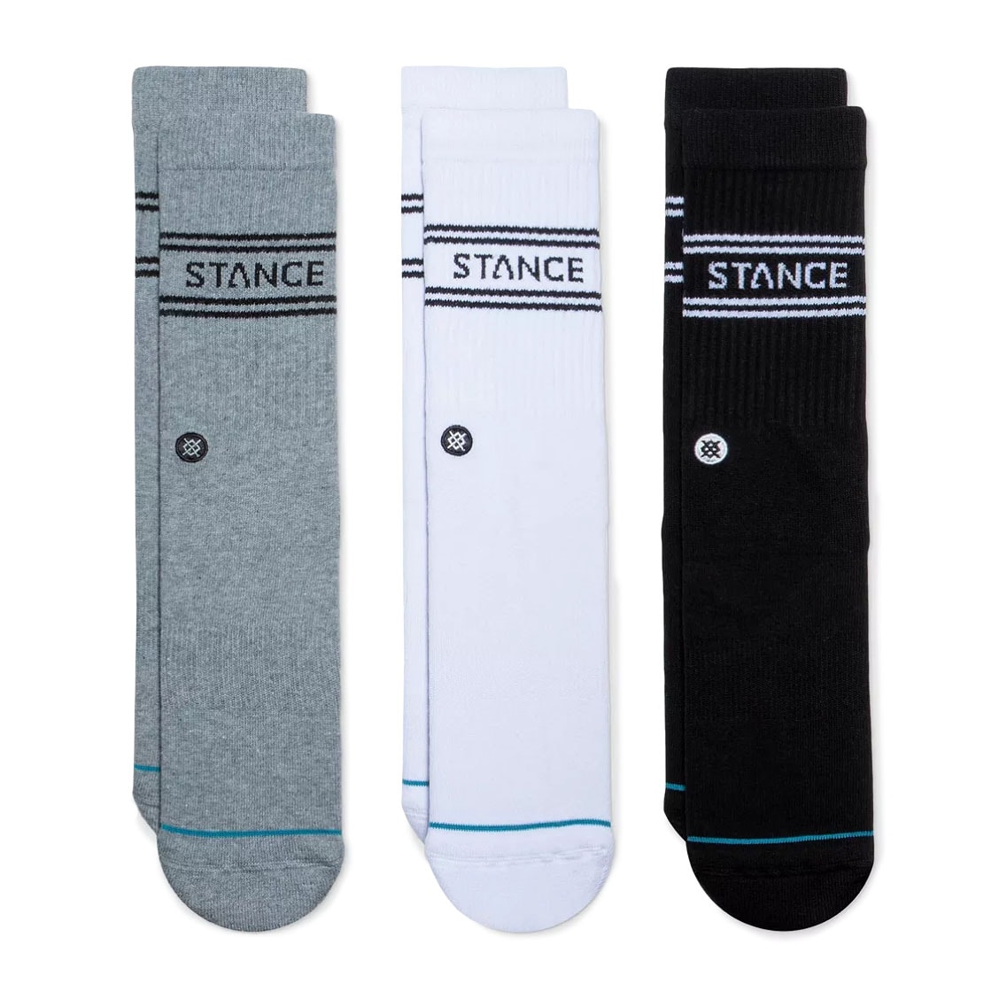 Stance Basic 3 Pack Crew multi 8,5-11,5 23