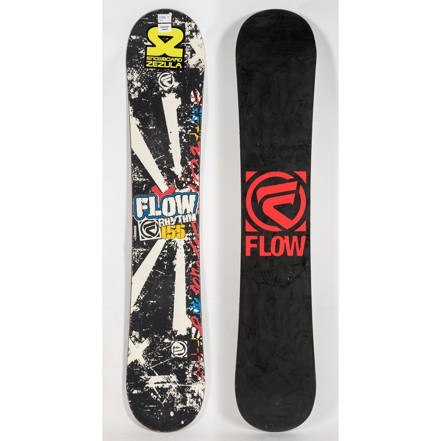 Used snowboard Flow Rhythm Rental Snowboard Zezula