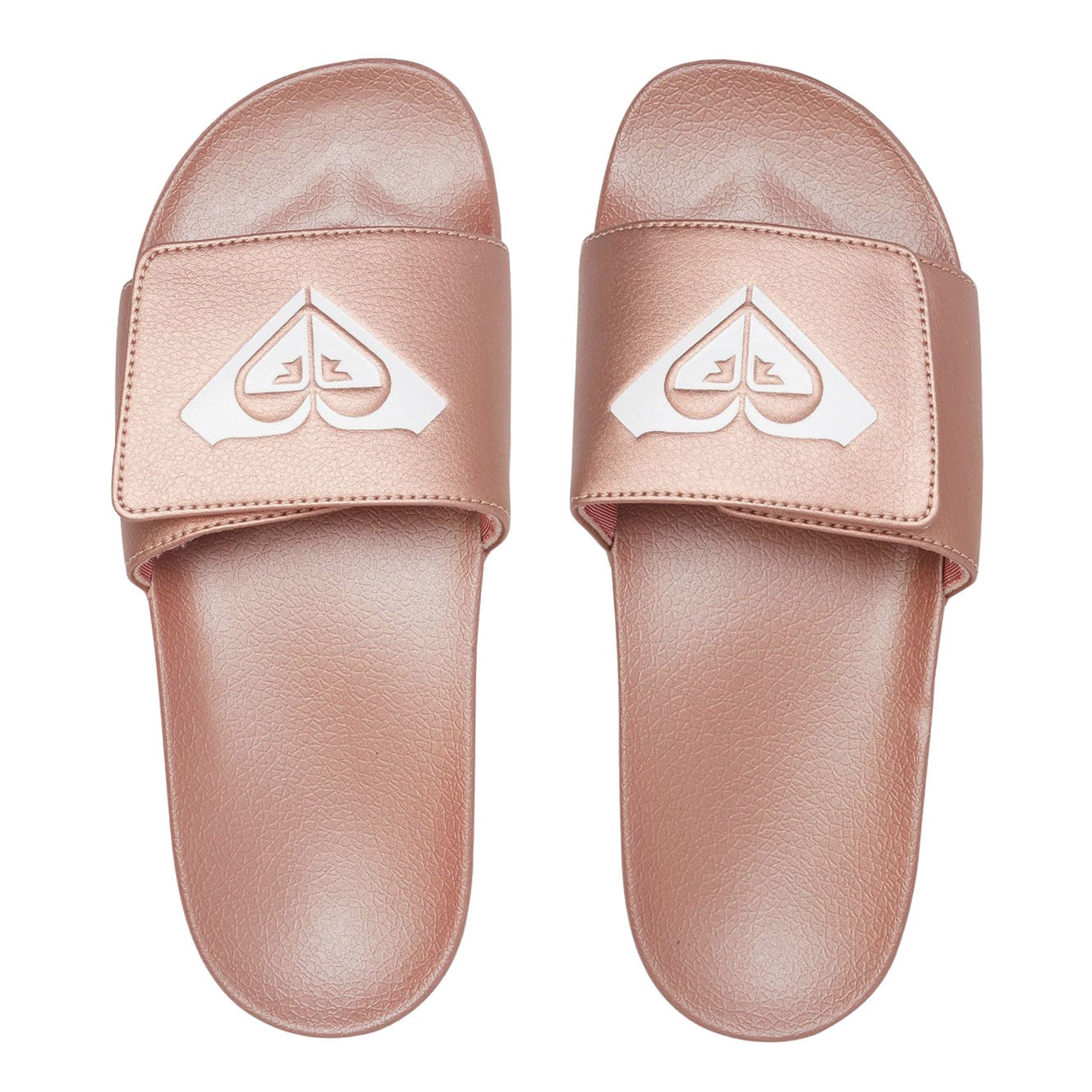Slide Sandals Roxy Slippy Slide III rose gold | Snowboard Zezula