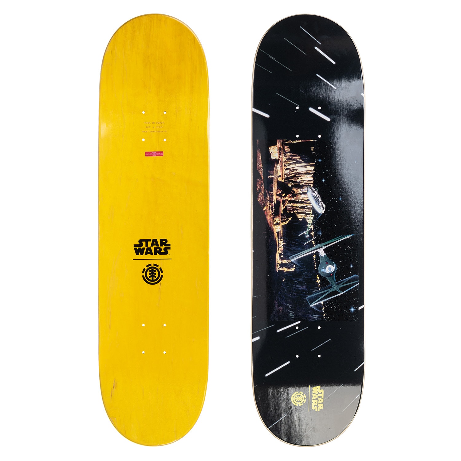 Skate Deck Element Star Wars x Element Tie Fighter 8.5