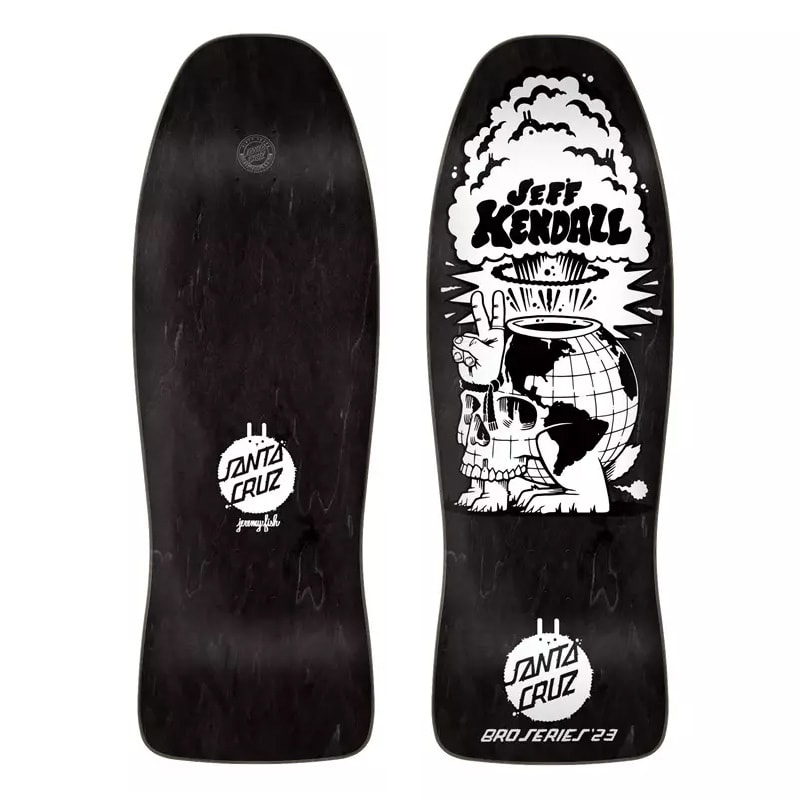 Santa Cruz Skateboards Kendall Friend Of The World Reissue 10.0