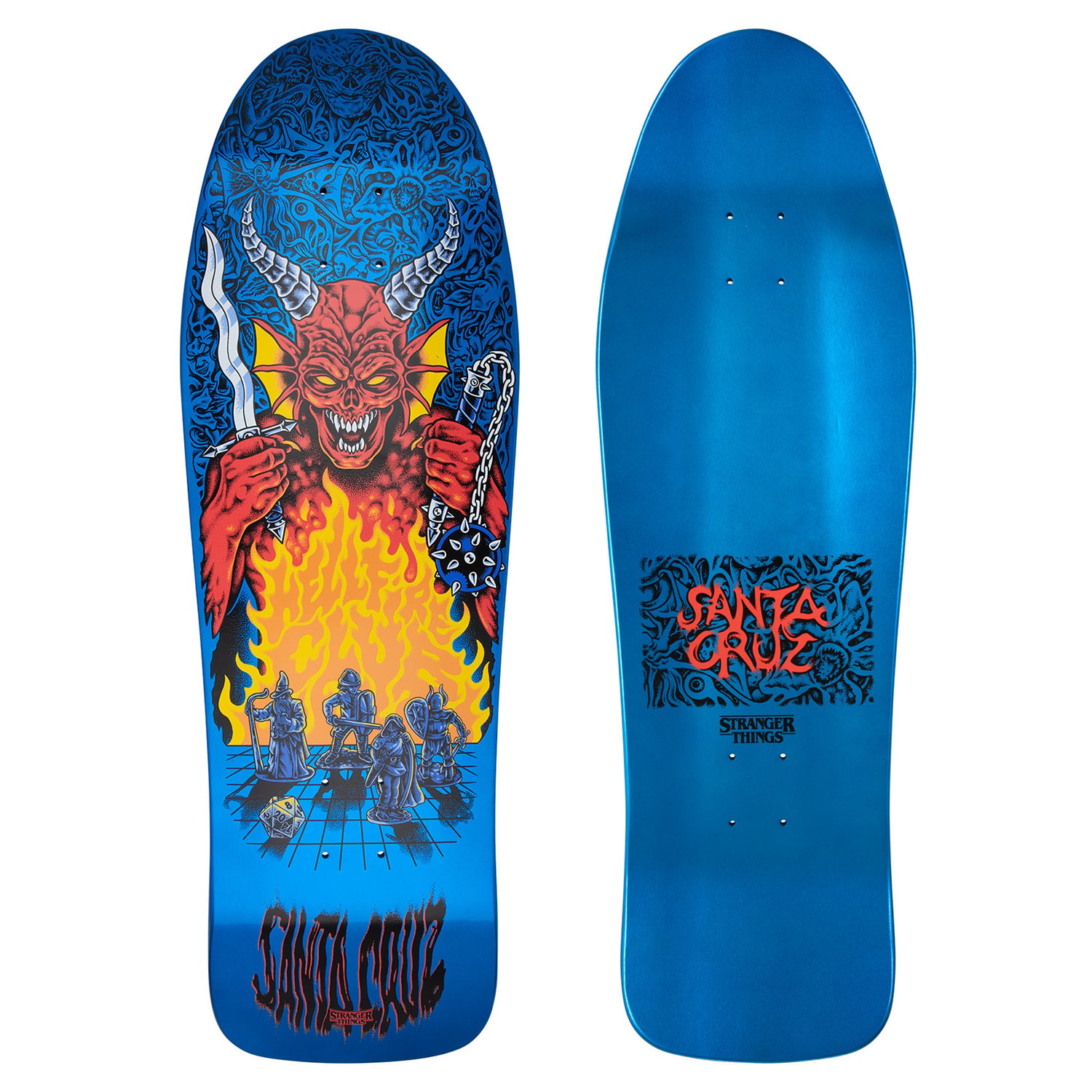 Santa Cruz Skateboards Stranger Things Knox Hellfire Pit 10.07