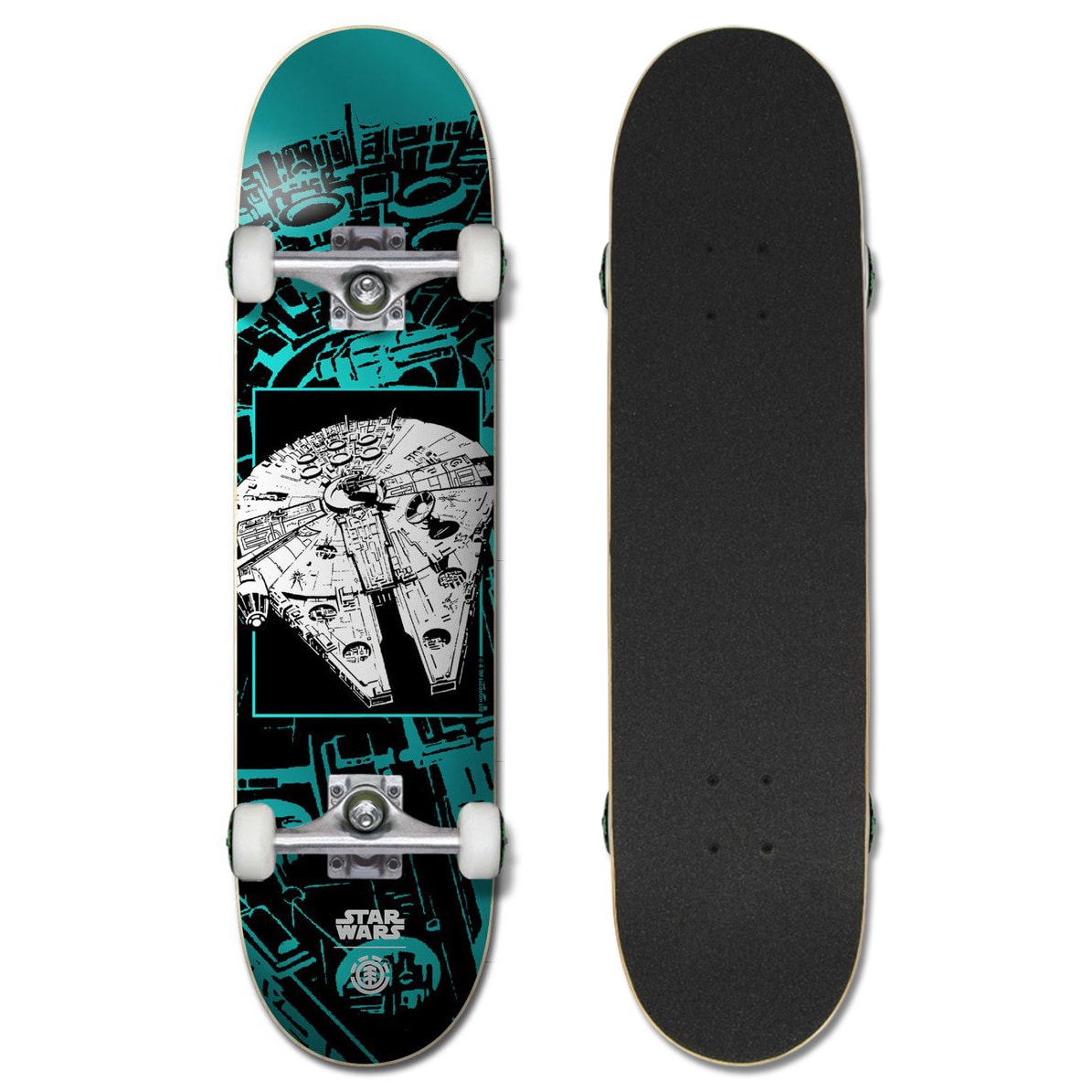 Skateboard Element Star Wars x Element Millenium 7.75