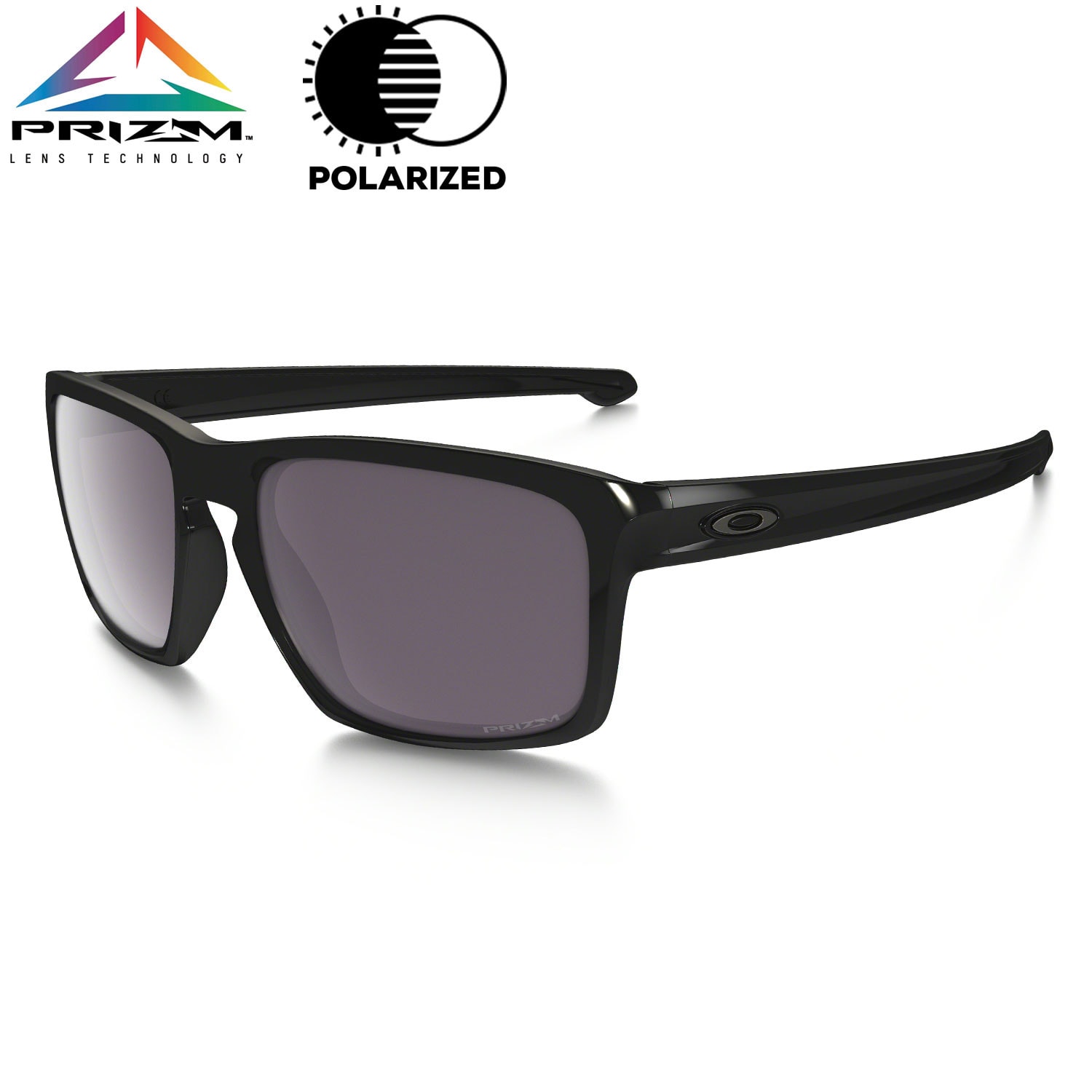 Oakley sliver outlet polished black