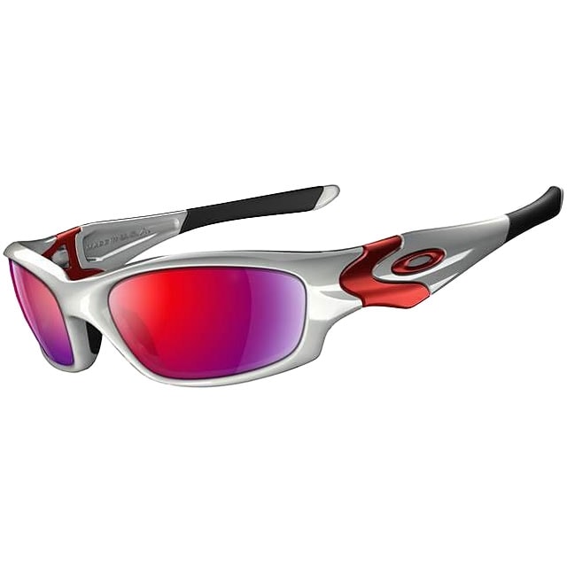 Search football Positive Sunglasses Oakley Straight Jacket white chrome | Snowboard Zezula