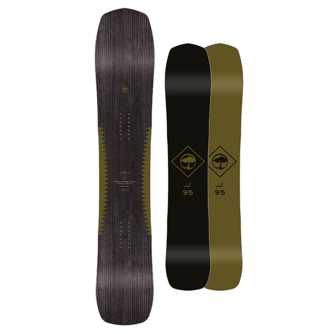 arbor crosscut camber snowboard