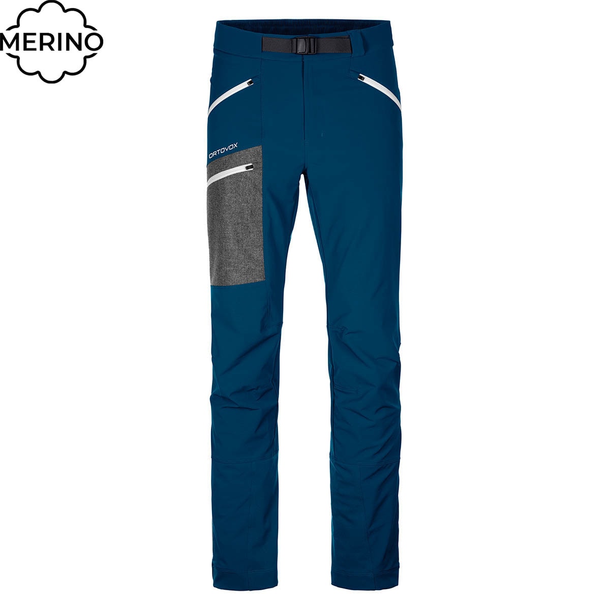 ORTOVOX Cevedale Pants petrol blue M 22/23