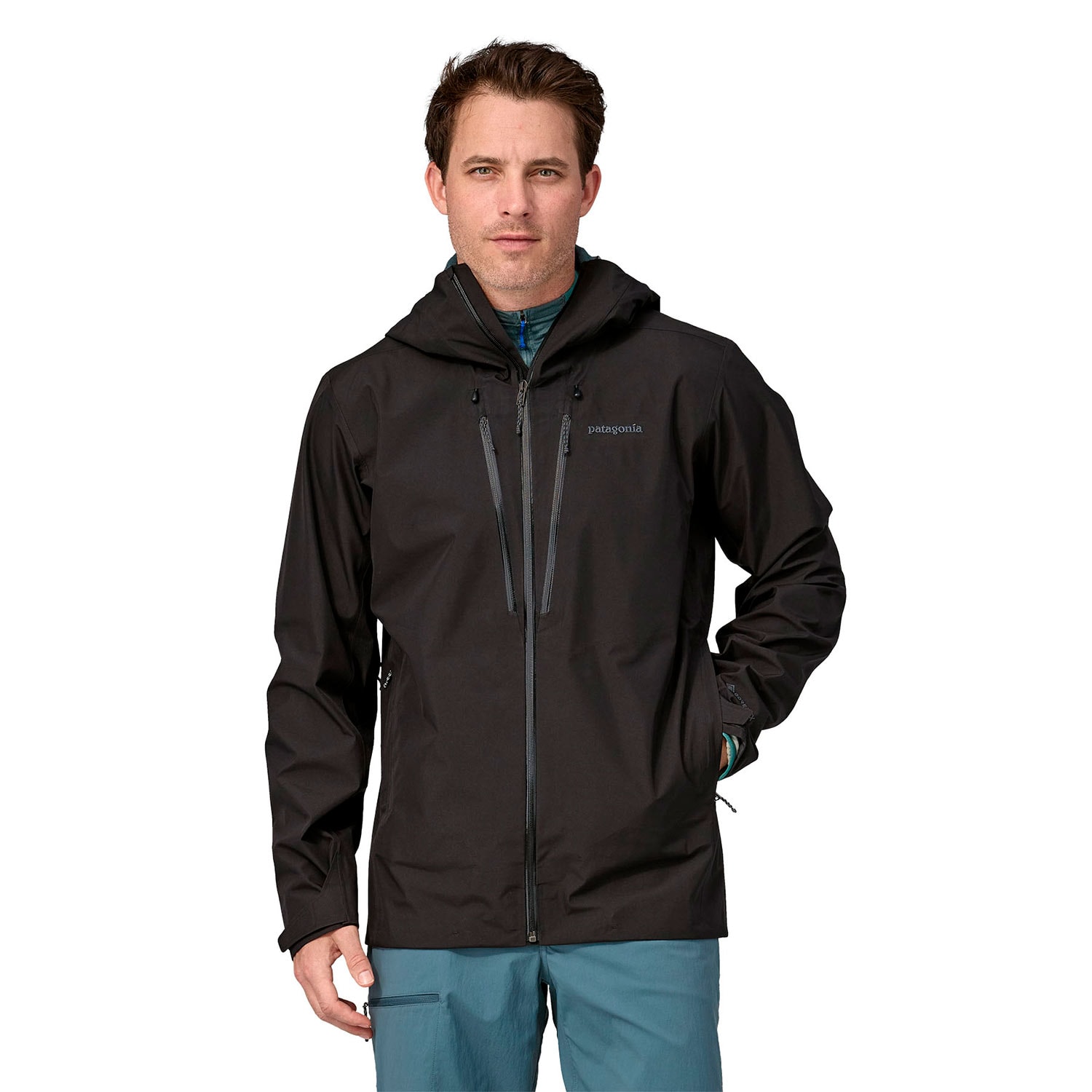 Sports Jacket Patagonia M s Triolet Jacket black Snowboard Zezula