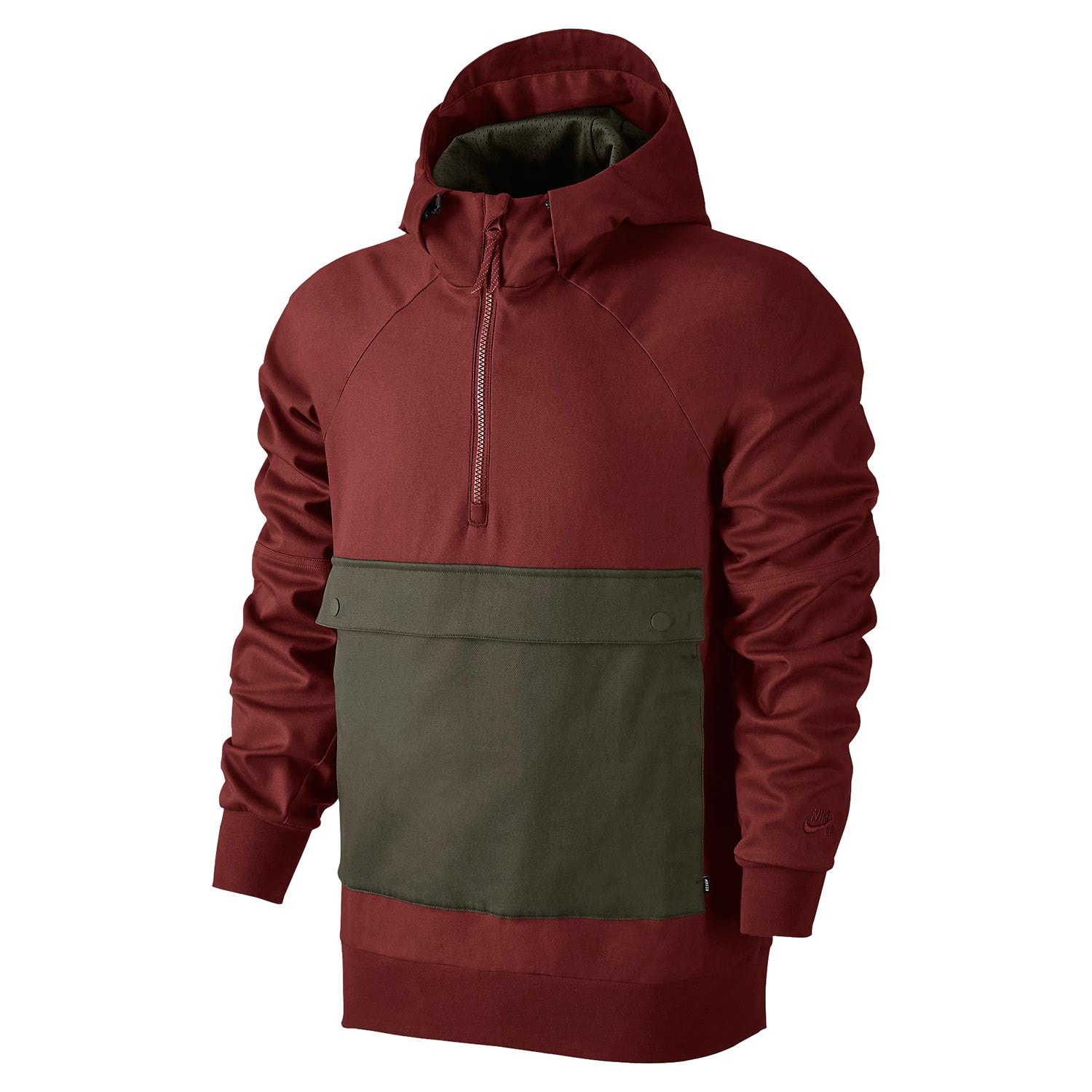 Empresario Sin cabeza Muñeco de peluche Street Jacket Nike SB Everett Anorak Jacket dark cayenne/cargo khaki |  Snowboard Zezula