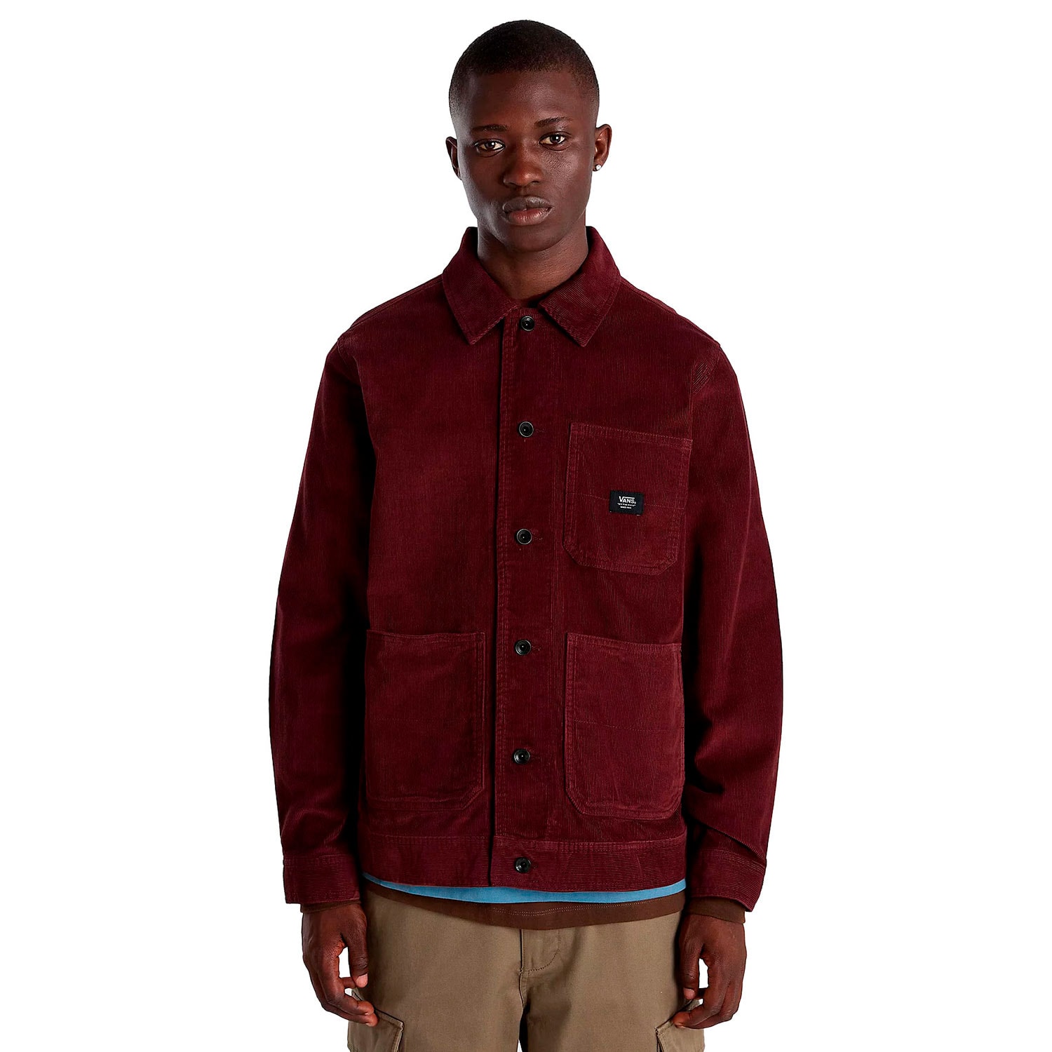 Street Jacket Vans Drill Chore Coat Corduroy II bitter chocolate