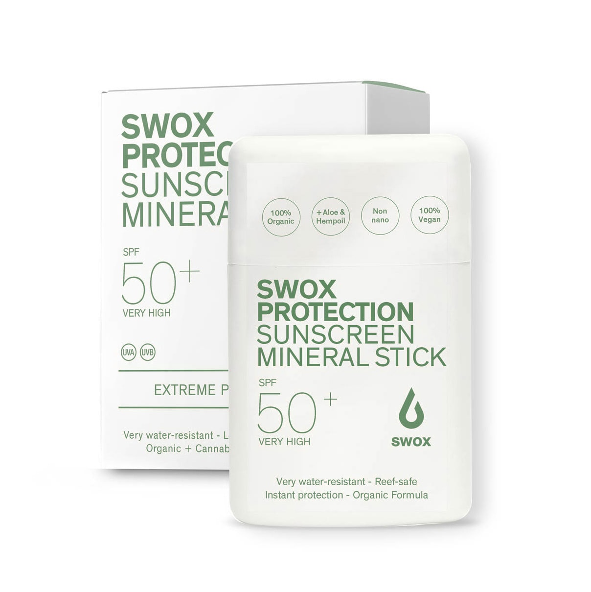 SWOX Mineral Stick SPF 50 green 15 g 23