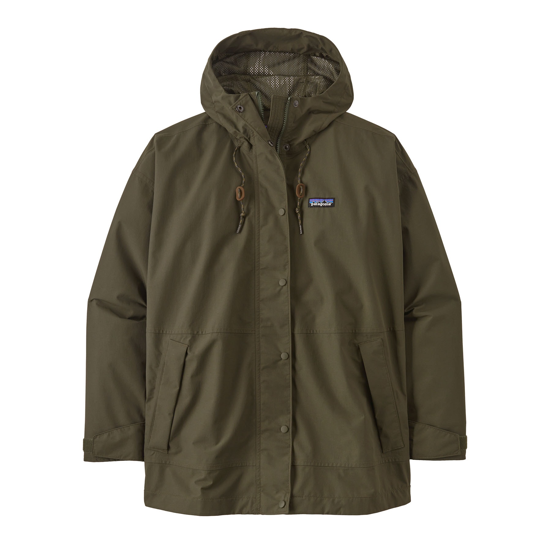 Sports Jacket Patagonia W's Outdoor Everyday Rain Jacket basin green |  Snowboard Zezula