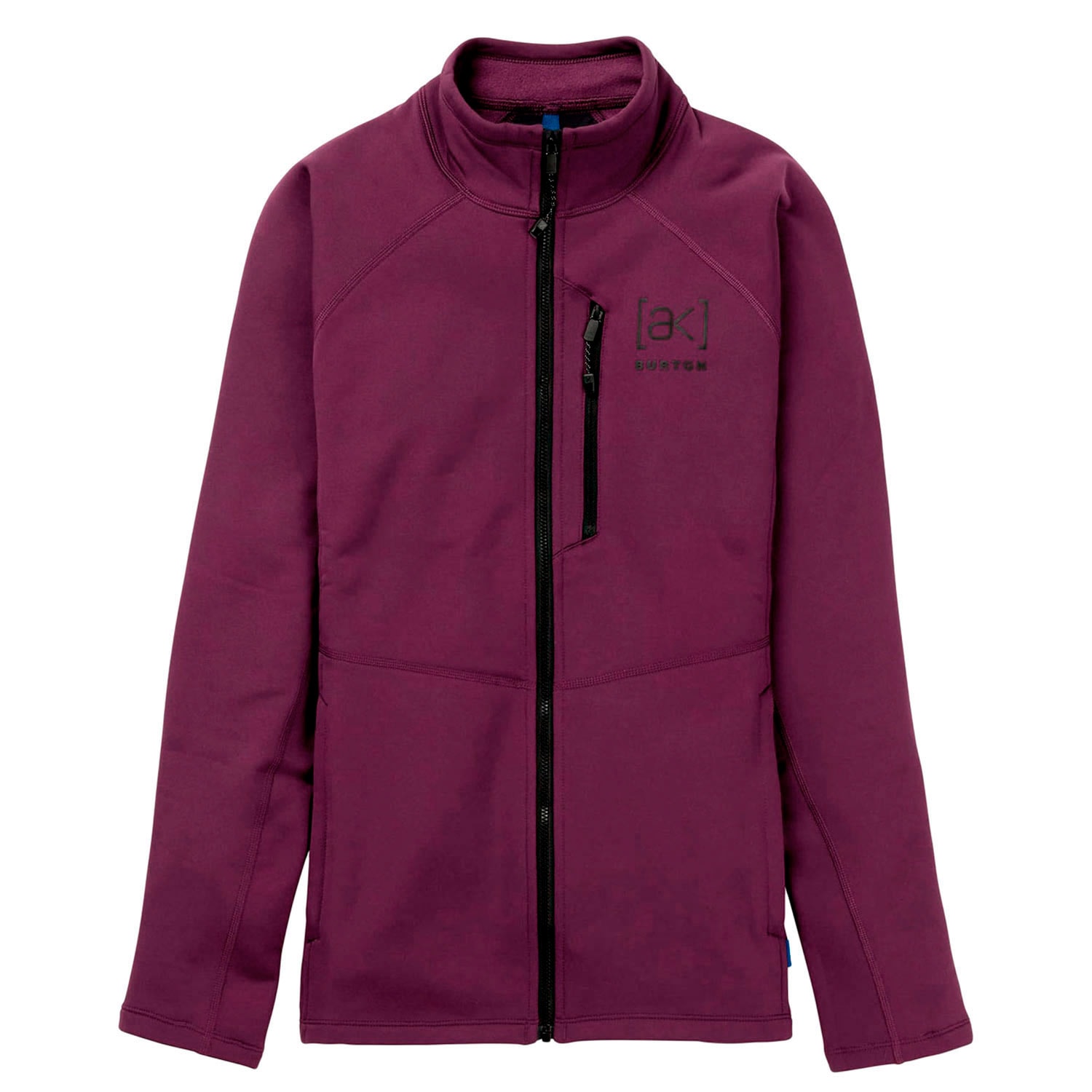 Technical Hoodie Burton Wms [ak] Baker Stretch Fleece FZ purple