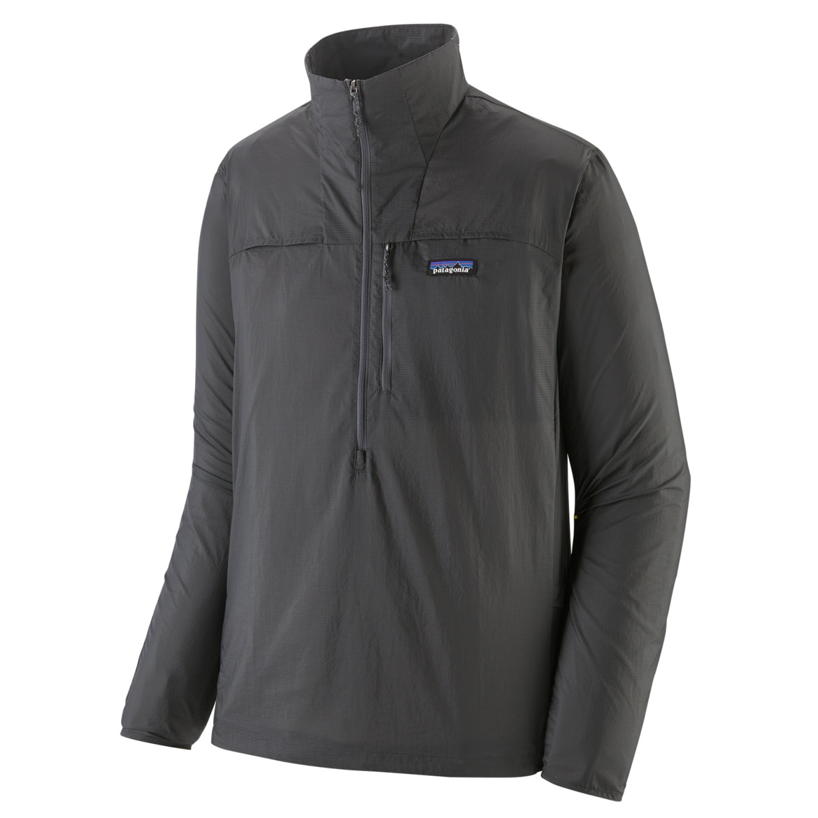 Sports Jacket Patagonia M s Houdini Stash 1 2 Zip P O forge grey Snowboard Zezula