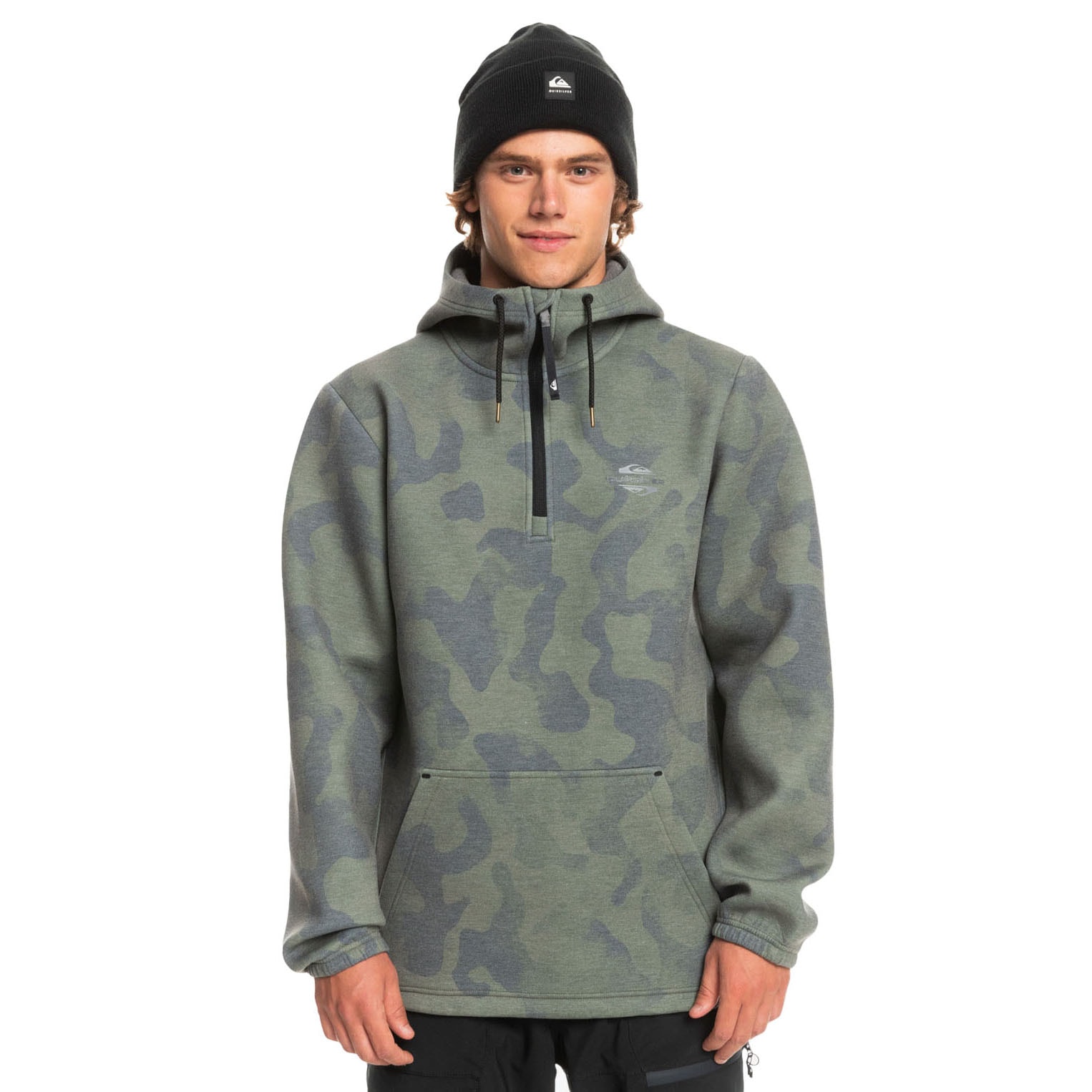 Quiksilver Shredder Hoodie true black fade out camo M 22/23