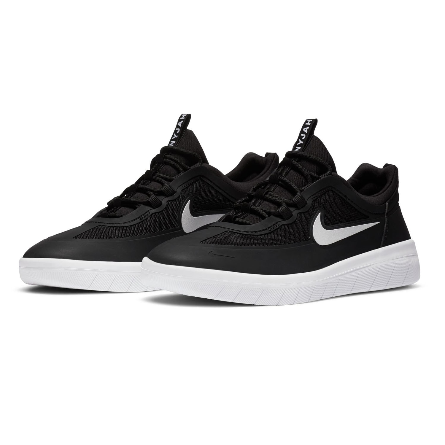 Straat Uitstroom Implementeren Sneakers Nike SB Nyjah Free 2 black/white-black-black | Snowboard Zezula