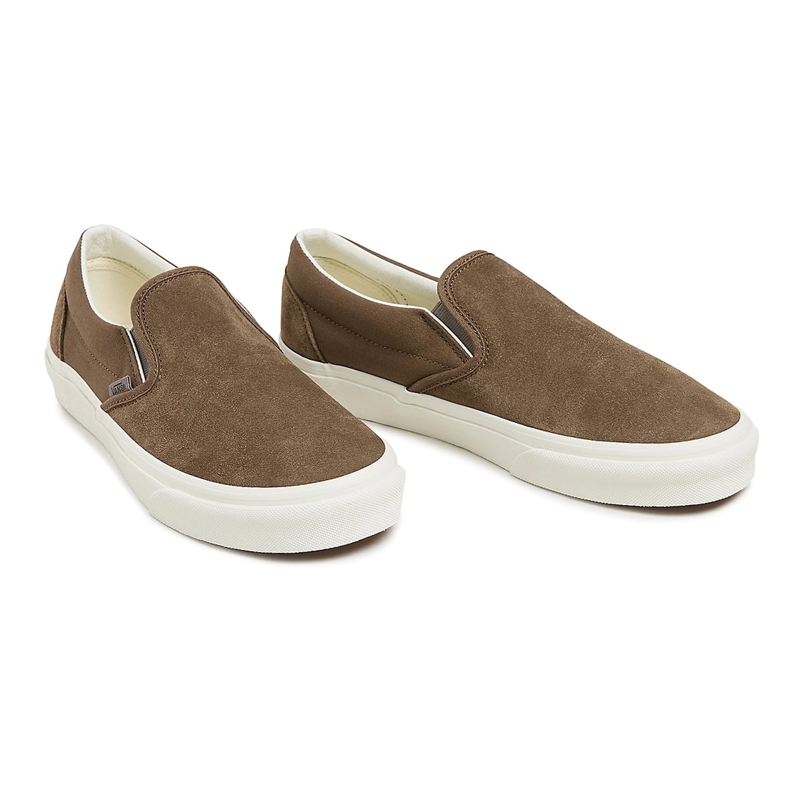 Slip-on tenisówki Vans Classic Slip-On canvas/suede coffee liqueur