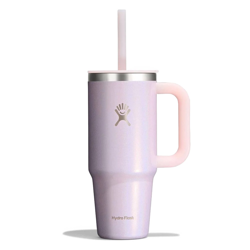 Vacuum Flask Hydro Flask 24 oz Travel Tumbler glimmer pink