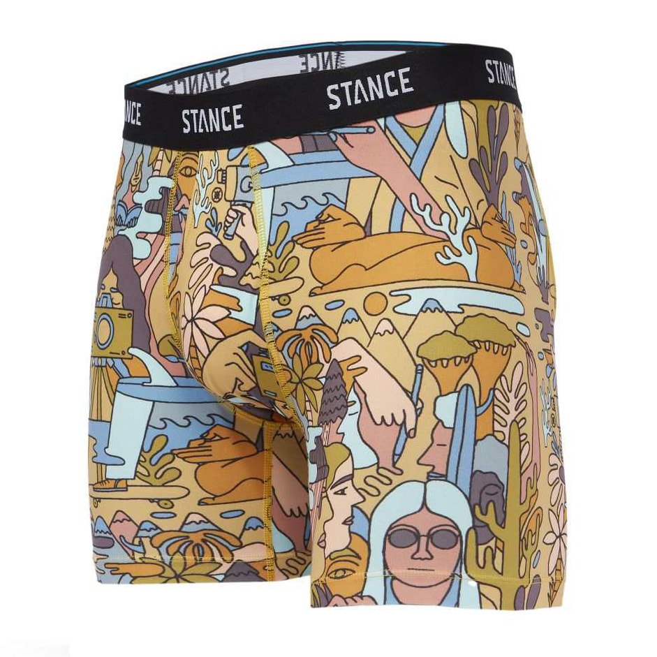 Stance Calication Boxer Brief brown M 23