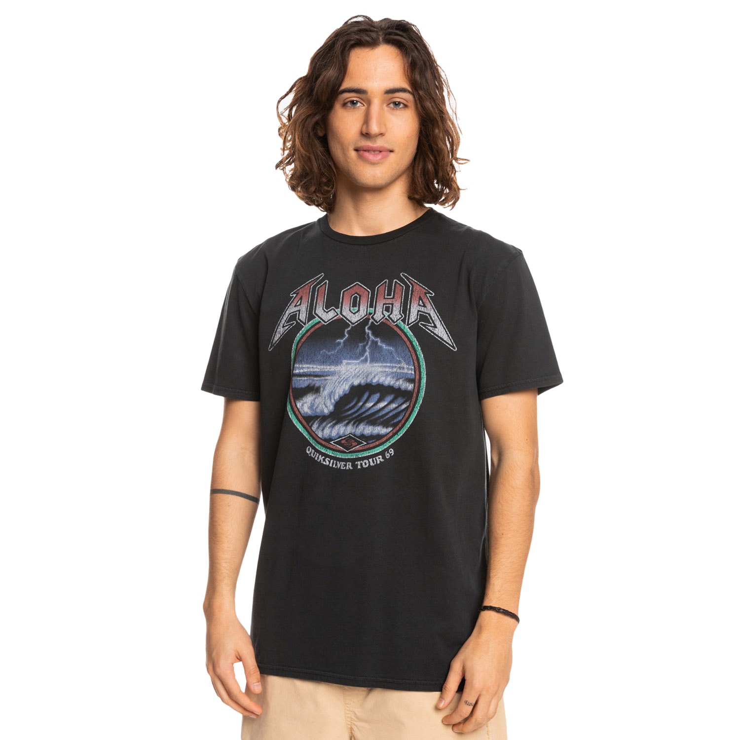 Quiksilver Rock Waves Ss black M 22