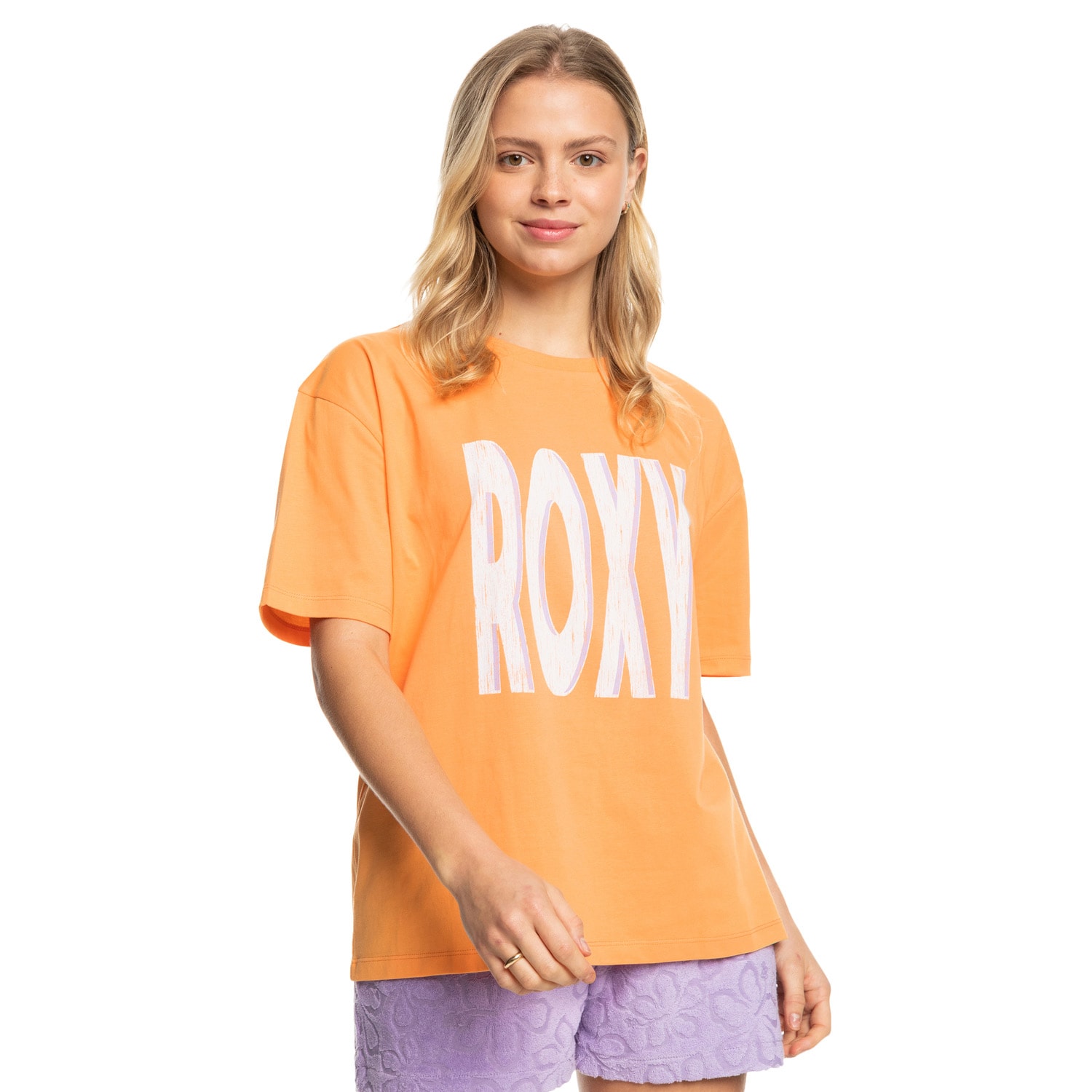 T-Shirt Roxy Sand Under The Sky mock orange | Snowboard Zezula
