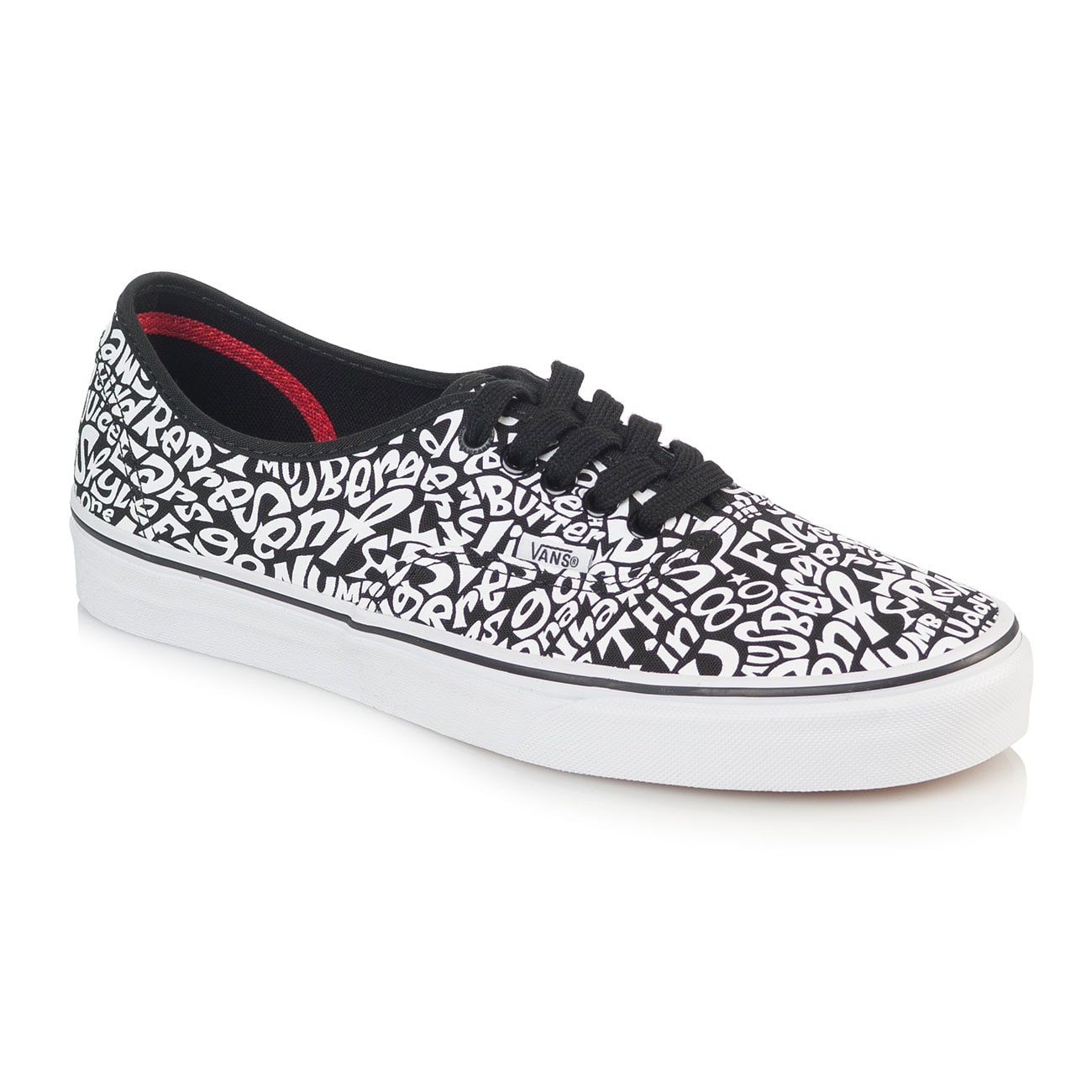 Tenisky Vans Authentic ATCQ tracklist/true white | Snowboard Zezula