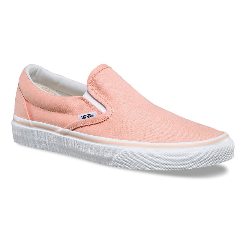 Tropical peach slip store on vans