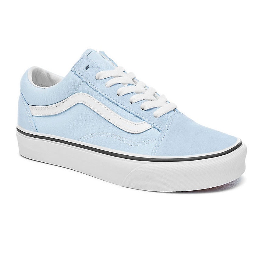 Sneakers Vans Old Skool baby blue/true white | Snowboard Zezula