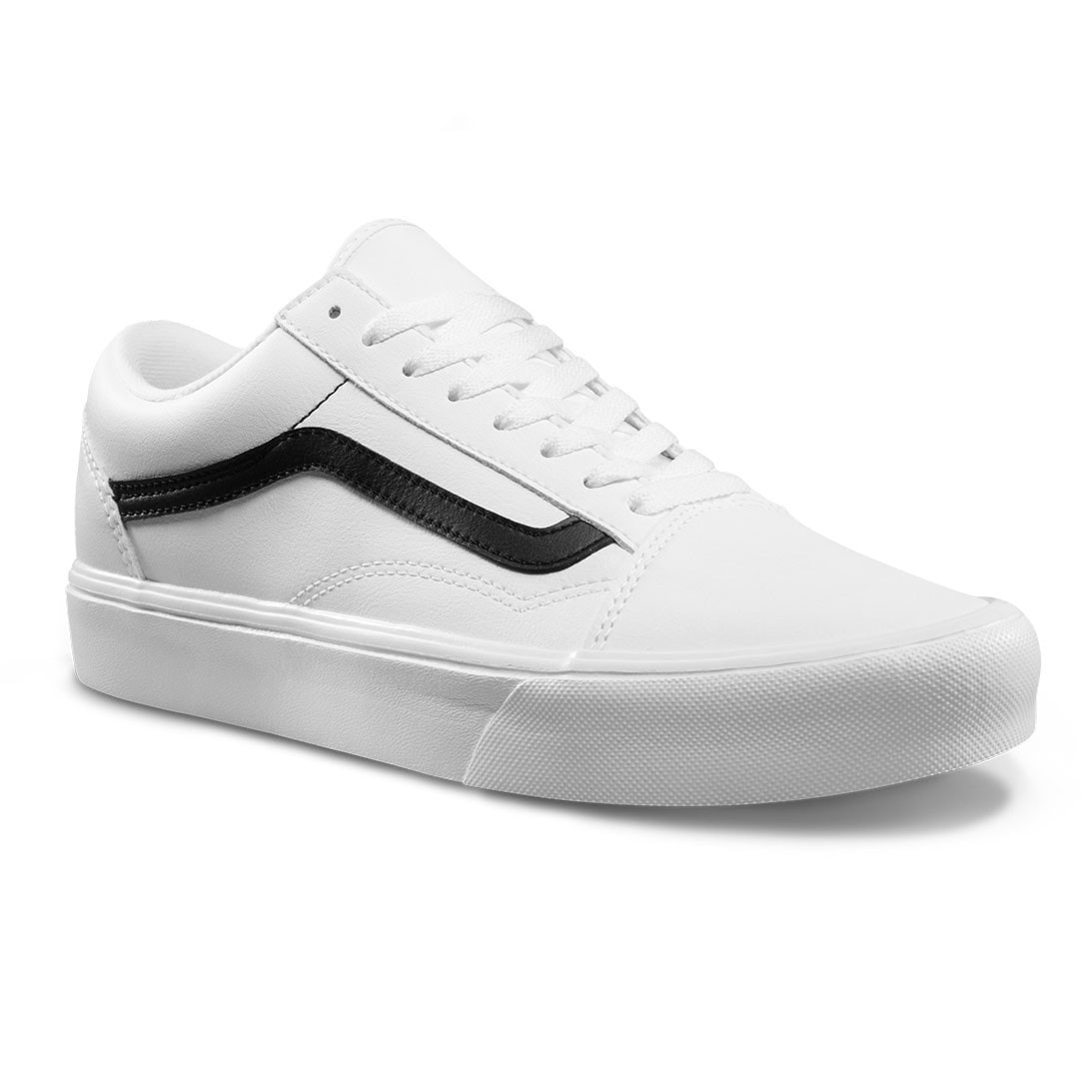 Sneakers Vans Old Skool Lite classic tumble true white/black | Zezula