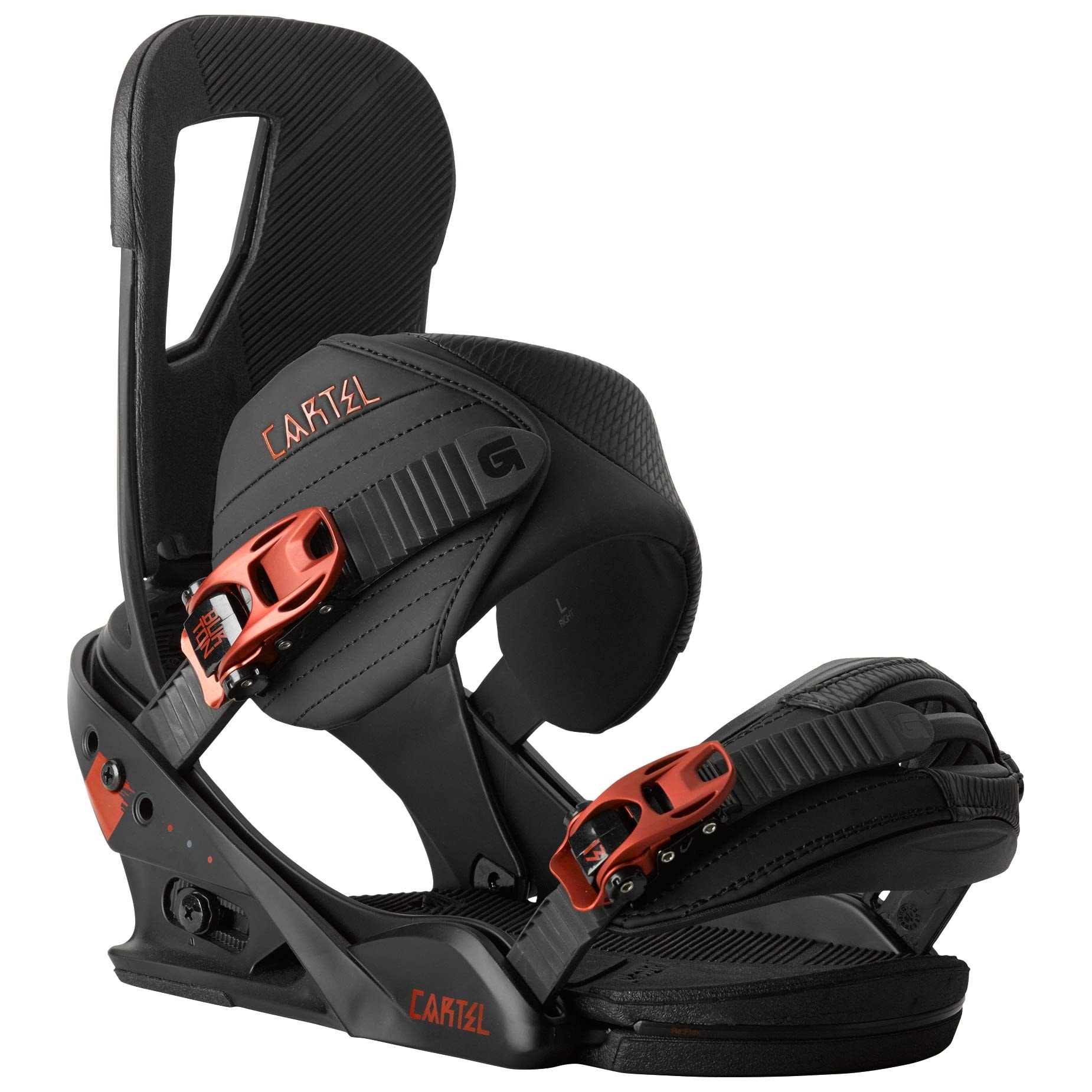 Ski Binding Burton Cartel R. black red Snowboard Zezula