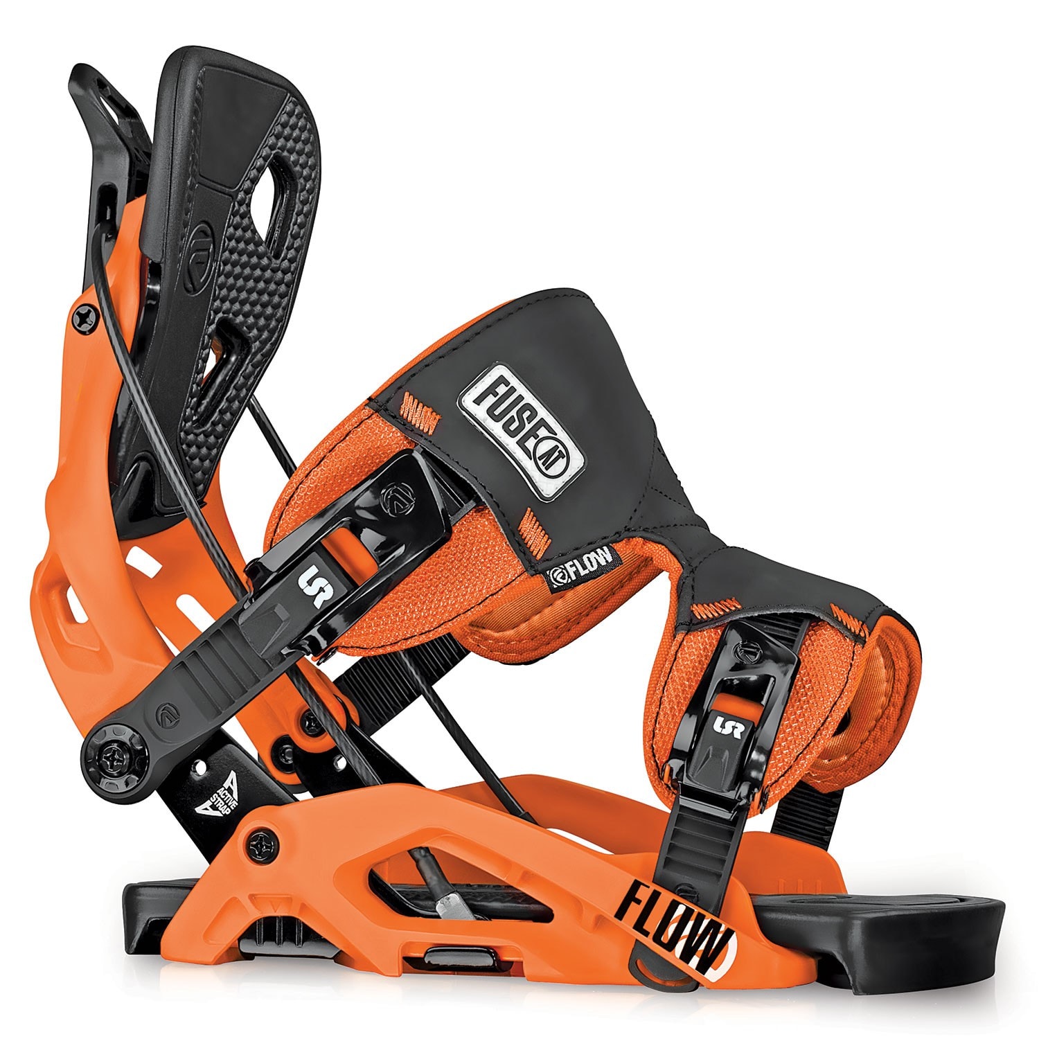 Ski Binding Flow Fuse-At orange | Snowboard Zezula