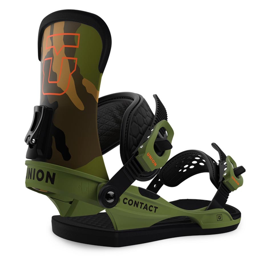 Snowboard Binding Union Contact camo | Snowboard Zezula