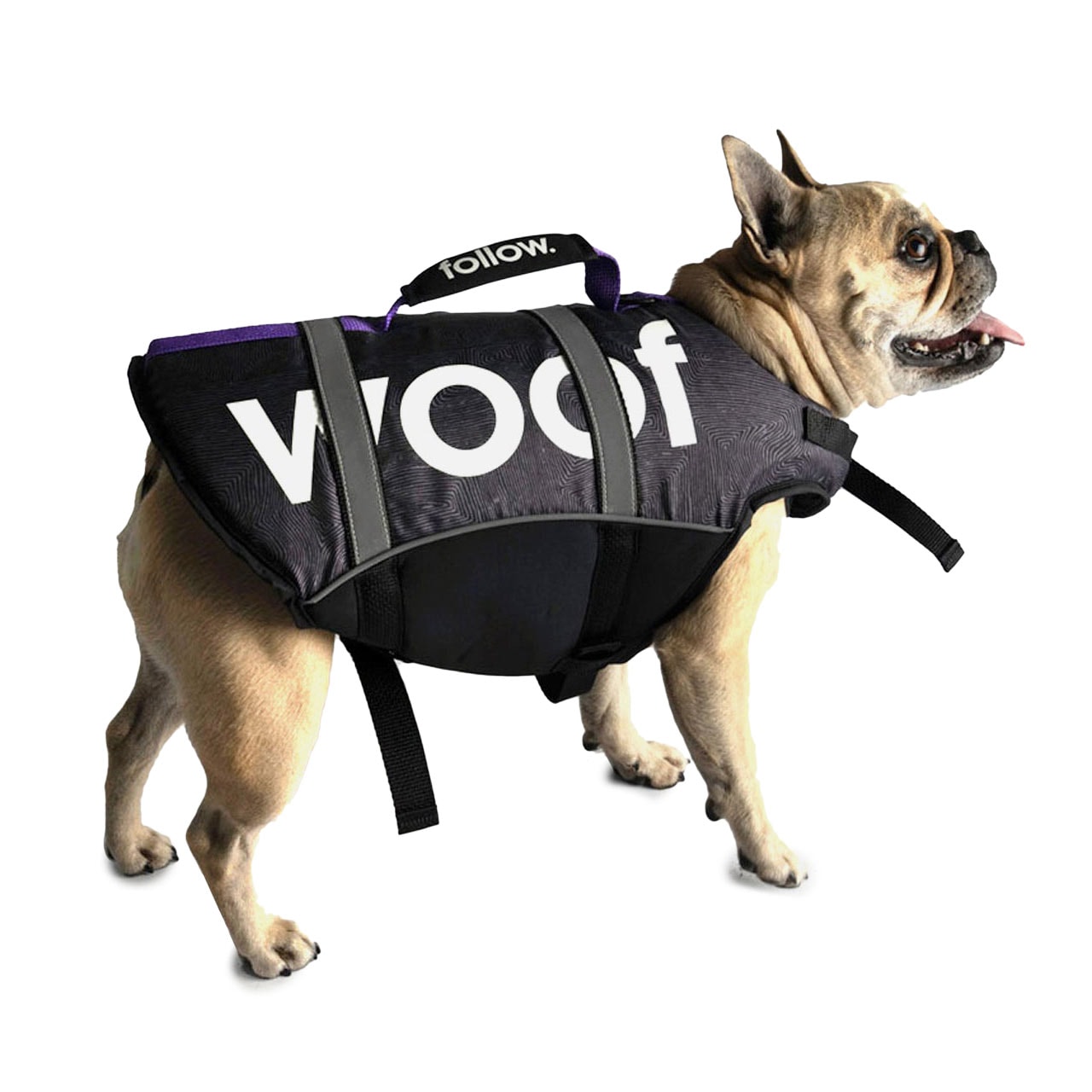 Vesta Follow Dog Floating Aid black