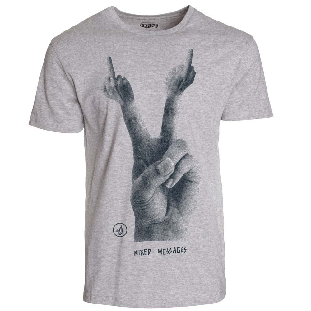 T-shirt Volcom Mixed Message heather grey | Snowboard Zezula
