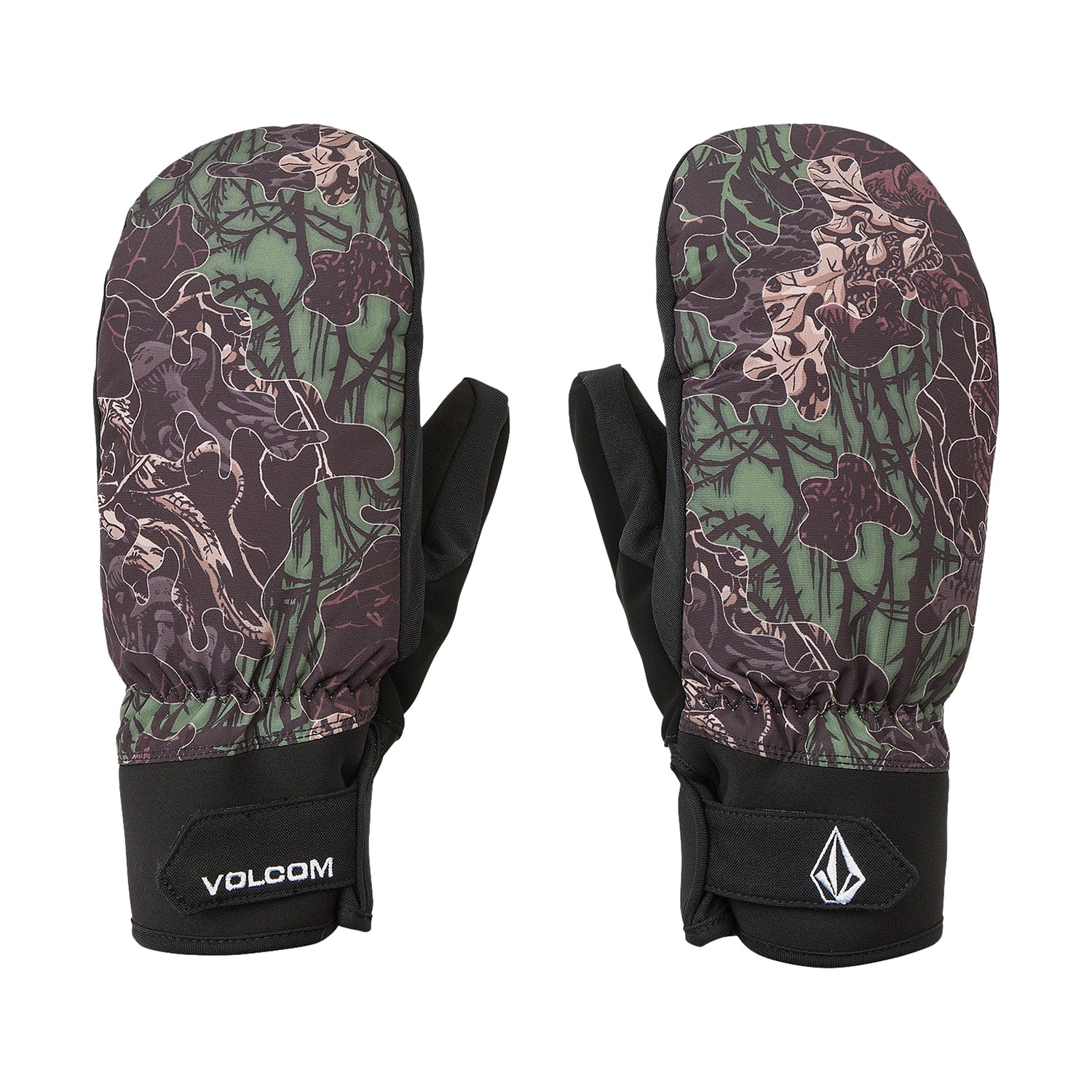Gloves Volcom VCO Nyle Mitt woodland camo | Snowboard Zezula