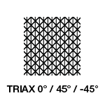 TRIAX (0°/+45°/-45°)